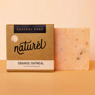Orange Oatmeal Body Wash Bar - naturél