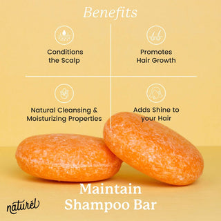 MAINTAIN: Normal Shampoo Bar & Conditioner Bar - naturél