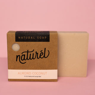Almond Coconut Body Wash Bar - naturél
