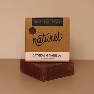 Oatmeal & Vanilla Body Wash Bar - naturél