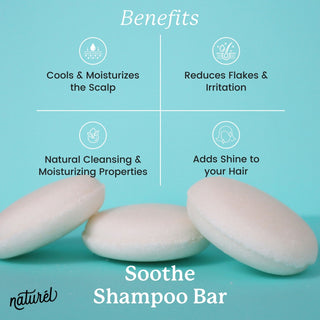 SOOTHE: Scalp Calming Shampoo Bar - naturél